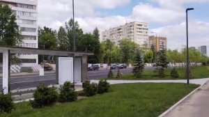 Благоустройство территории около станции метро Кленовый Бульвар БКЛ
