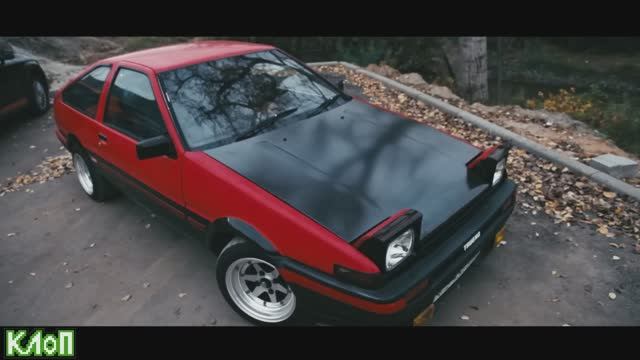 Toyota SPRINTER TRUENO "85 / Как сделать из AE85 автомобиль легенду AE86 смотреть онлайн