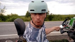 инвалид и 30км на веломобиле