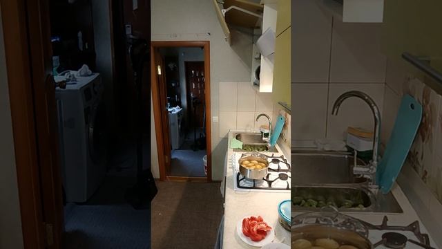 Собираю на стол 😊 Новый рецепт отварной картошки 💥 Разговоры на кухне 😍