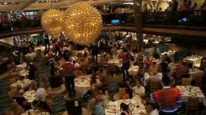 Ужин на круизном лайнере Carnival Sunshine 08.2013
