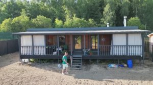 Тут можно жить! Огромный банный комплекс БЕЗ СТРОЙКИ НА УЧАСТКЕ