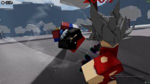 Все анимации и удары и атаки KJ в THE STRONGEST BATTLEGROUNDS