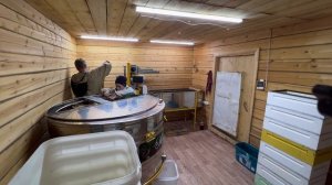 Откачиваем мед с Костей 21.09.24