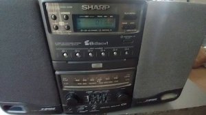 Sharp boombox WQ-CH600(GY)
