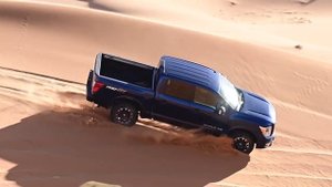 2019 Nissan Titan | Morocco Sand Dunes in Slow Motion.