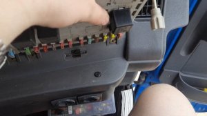 Scania R124L (1997) Установка штатного подогревателя топливного фильтра (доп. опция)