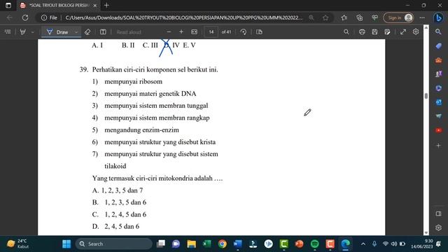 Pembahasan Soal Persiapan UP PPG Biologi SMA part 3 смотреть онлайн