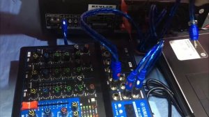 How to Set Up 4Channel Mixer to Laptop / Gx5 Pro Kevler Amplifier / Speaker Tutorial Part 2