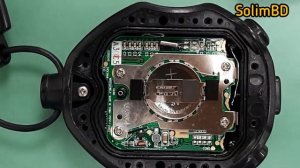 How To Open Casio HS80TW Digital Sports Stop Watch | Watch Repair Channel | SolimBD | Casio Watch