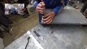 Устранение утечки хладагента на алюминиевом теплообменнике