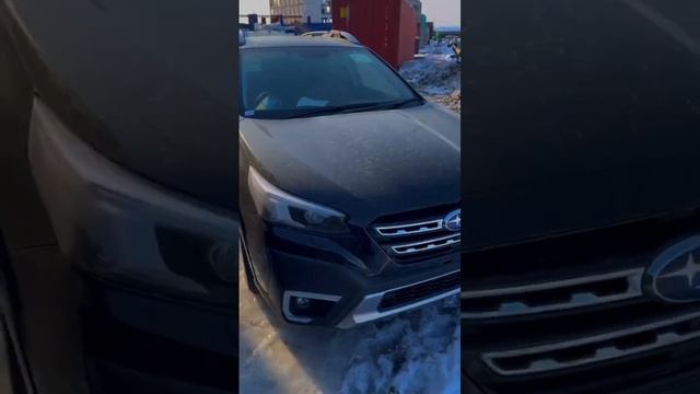 Выдача Subaru Outback из Японии