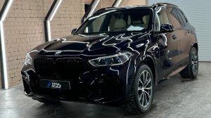 BMW X5 - реставрация кожи на водительском сиденье, убрали следы от джинс, полировка, керамика