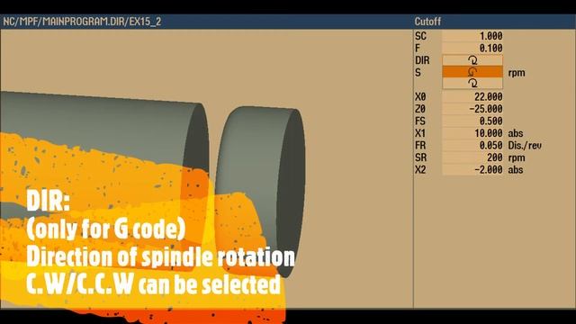 SIEMENS - SINUMERIK - SINUTRAIN- Fundamentals of Cut-off / Parting off - Cycle 92- Parameters