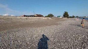 Абхазия. Гумиста, Вечер добрый. Купаемся в море.