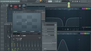 All Pass Filter схема в микшере FL Studio