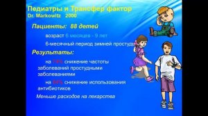 Трансфер фактор  Практический опыт  Ушенина М С