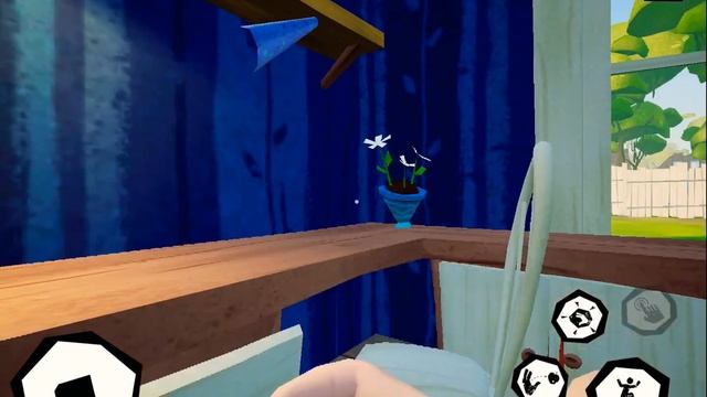 Playing Hello Neighbor, ( i threw a trash can lid 😛😛😝😝😝 смотреть онлайн