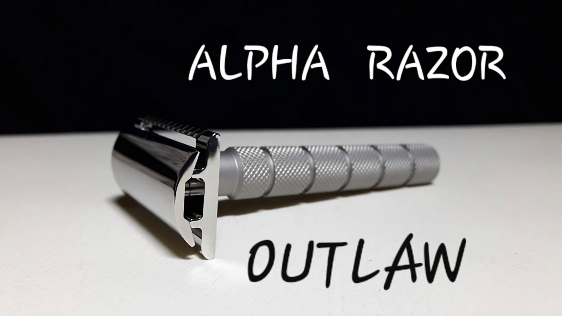 Новый Т-образный станок в мире классического бритья. Alpha Outlaw double edge razor unpack review. смотреть онлайн
