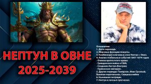 Нептун в Овне 2025