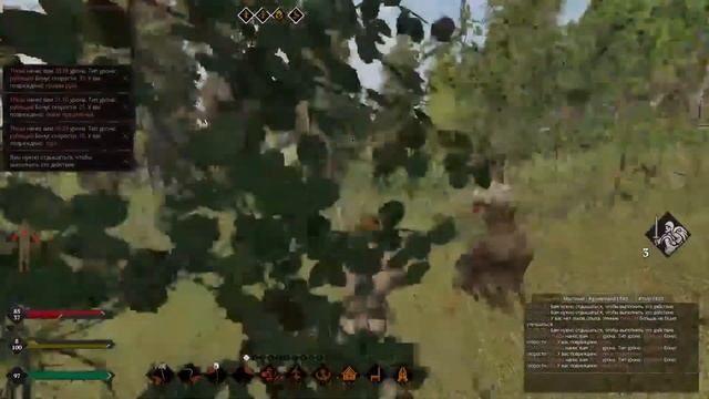 Пошли за дровами и дикая баба положила всехLife is Feudal