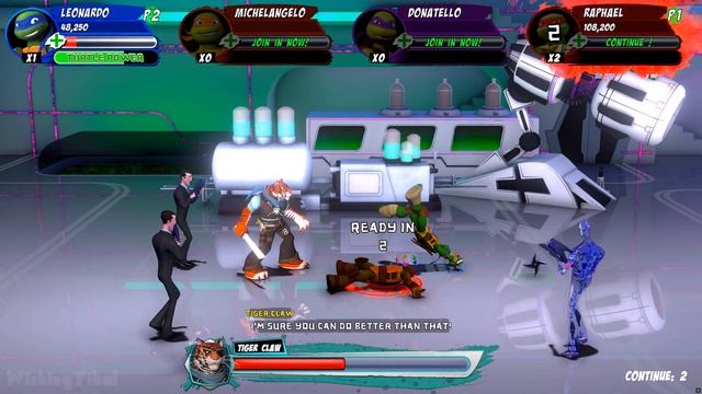 Teenage Mutant Ninja Turtles Arcade: Wrath of the Mutants ALL BOSSES смотреть онлайн