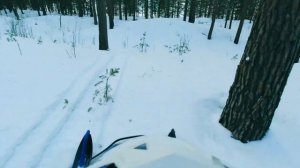 Погнал за кордон. Снегоход-эндуро Сталкер.