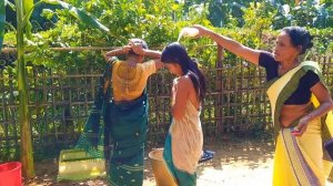 তুলনী বিয়া Assamese Puberty  rituals... Tuloni biya .