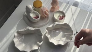 Свеча в гипсе / Ракушка 🐚