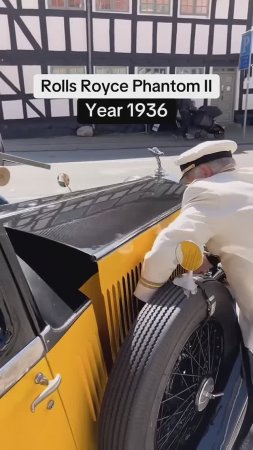 1936 Rolls Royce Phantom II - Винтажная роскошь.