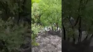 мощный сель сошёл в горах Дагестана