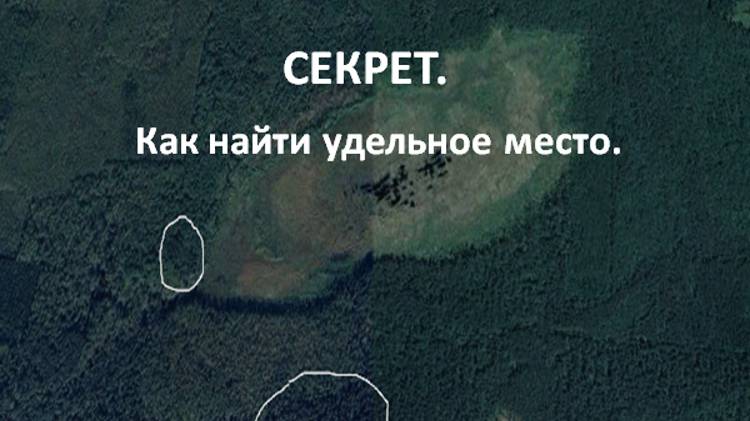 Один из секретов поиска удельного места.