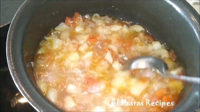 Goan Macaroni Soup  Recipe |Easy and Delicious