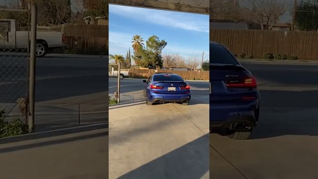 BMW M340 muffler delete