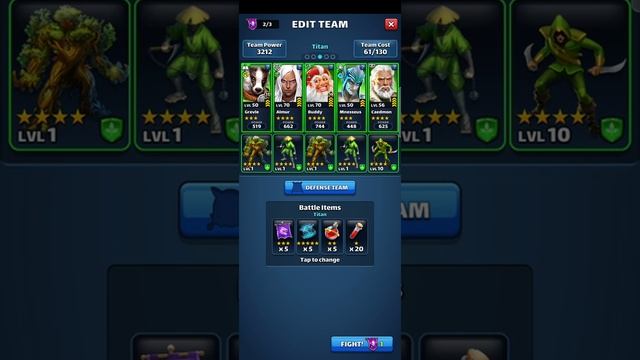 Empires & Puzzles - green mono team titan hit 🐉🐉🐉 смотреть онлайн