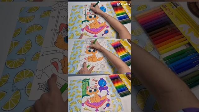 раскраска котик #маша💙 #кот #cat #раскраска #раскраскакотик #раскраскакот смотреть онлайн