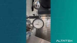 Процесс проверки геометрической точности 5-и осевого станка