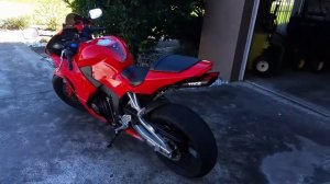 Toce exhaust cold start honda cbr600rr