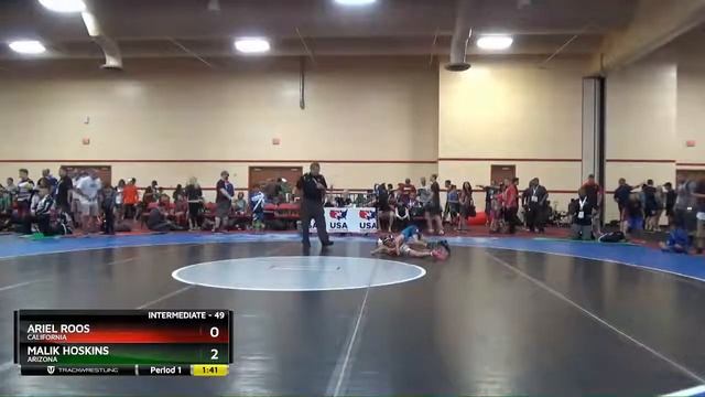 Intermediate 49 Ariel Roos California Vs Malik Hoskins Arizona смотреть онлайн