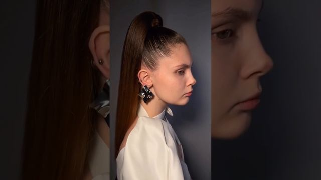 Высокий хвост #shorts #прически #стиль #высокийхвост #красота #москва