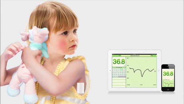 Wireless Thermometer Connects to Smartphone смотреть онлайн