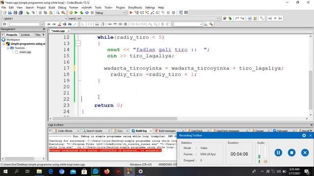 af somali c++ cashirkii 16 xad cpp programme yar