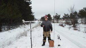 Эксперименты с антенной на свежем воздухе. 21.12.2024