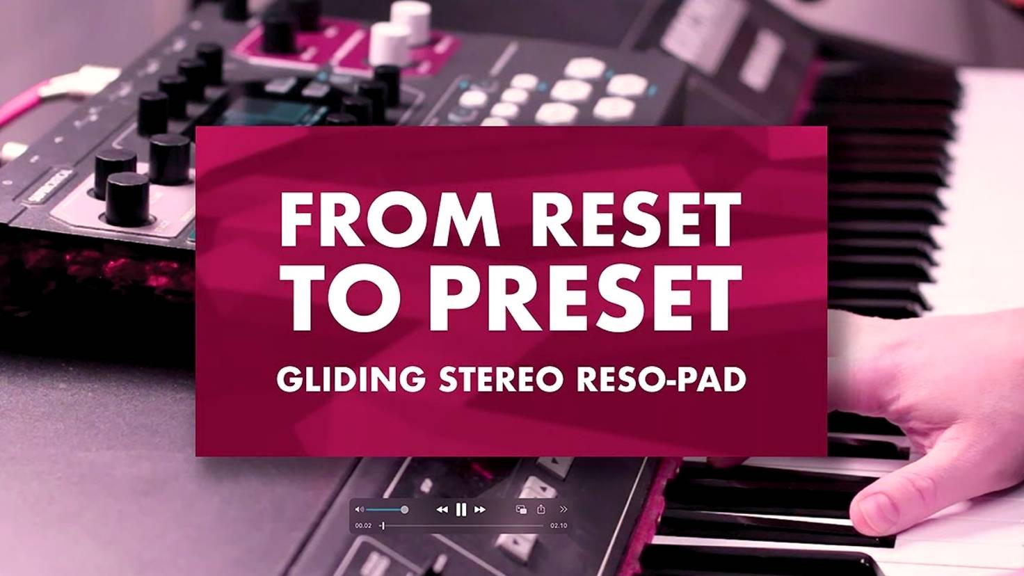 Supercritical Redshift 6: Gliding Stereo Reso-Pad