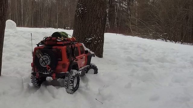 Axial SCX10 III Jeep JLU Wrangler Raсcoon смотреть онлайн