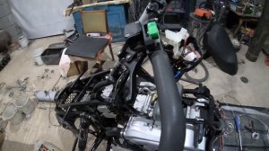 Собираем 2 КАПИТАНА ХР-250  из болтов и гаек для Павла , и Алексея с Питера.9 серия Электрика запуск