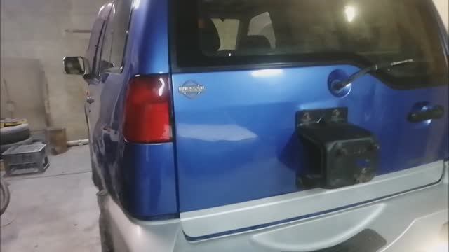 Ниссан мистраль#4. сварка, шпаклевка, покраска