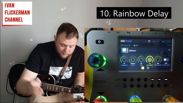 Mooer GE 1000 и как с этим жить. Эпизод 3 часть 2. Блок DELAY. смотреть онлайн