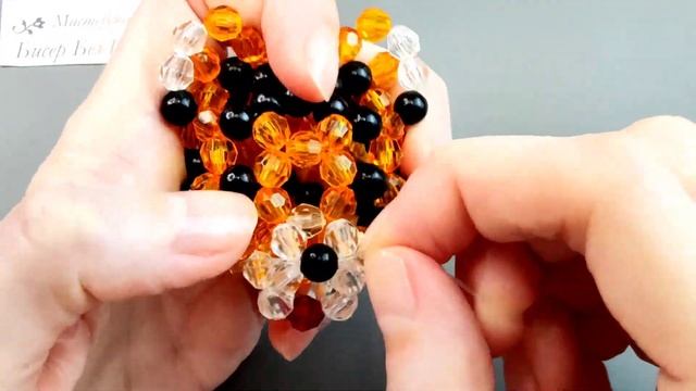 Мастер-класс Тигр  из Бусин/Год Тигра 2022/Tutorial Beaded tiger