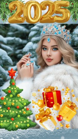 С Наступающим Новым годом 2025!
